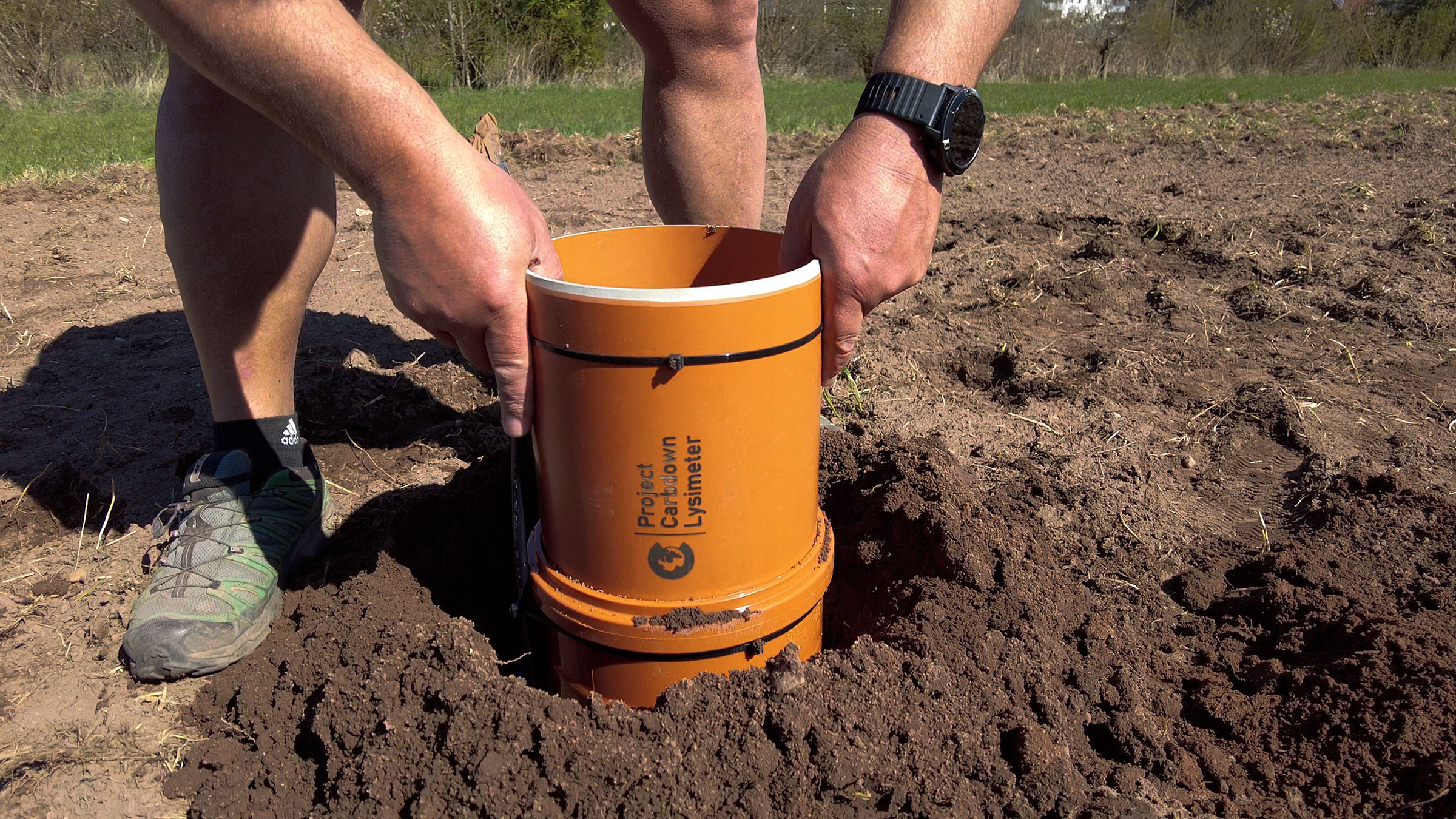 caso di studio lisimetro di assorbimento del carbonio