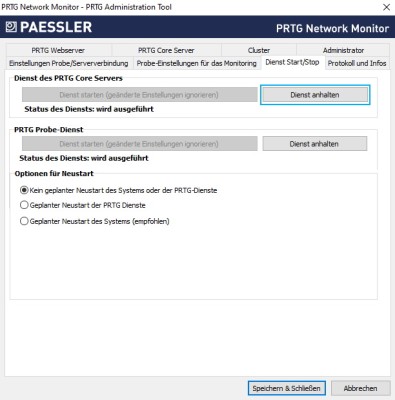 PRTG Screenshot Administration Tool