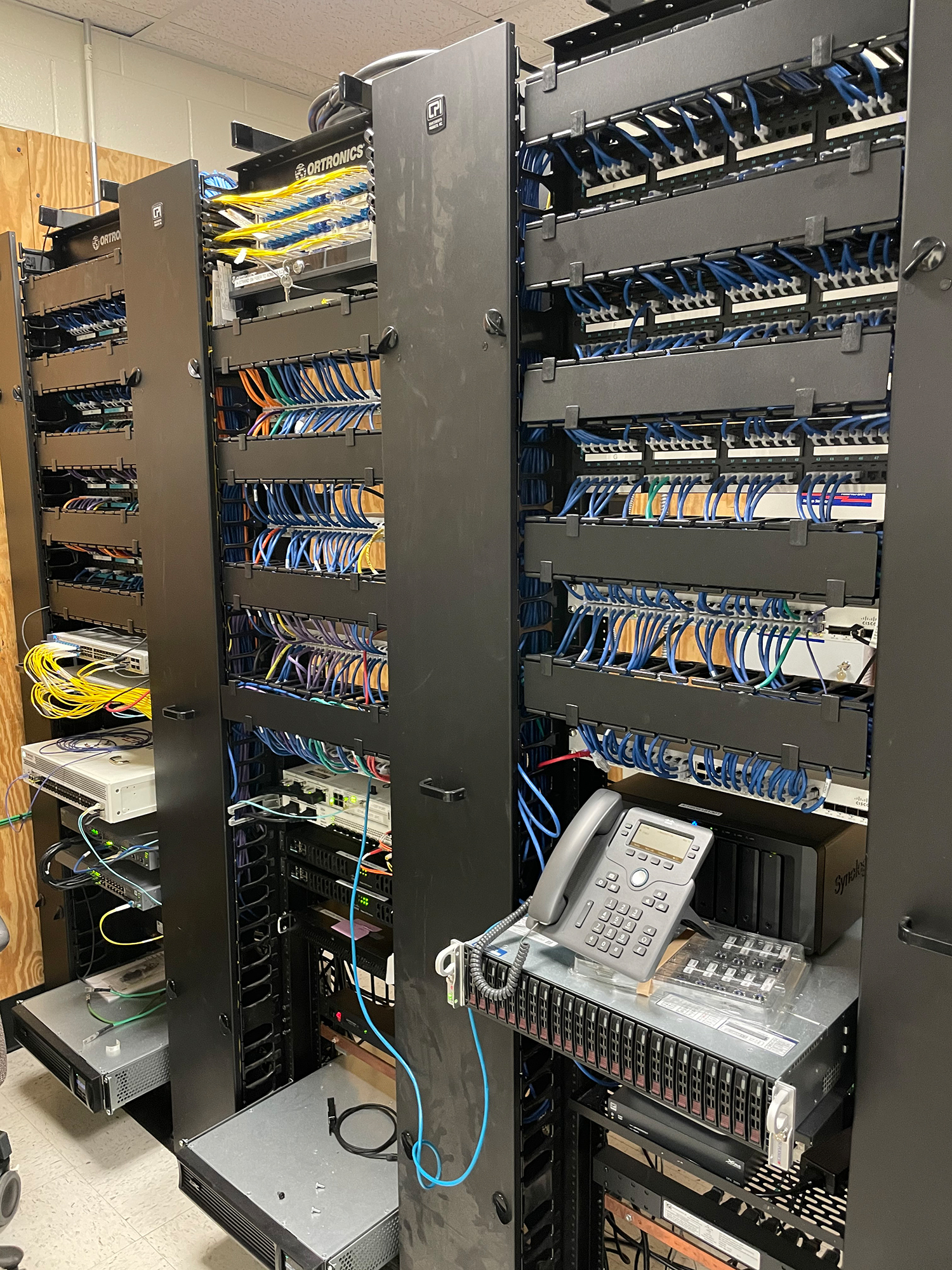 Sala server del distretto scolastico della contea di Pickens