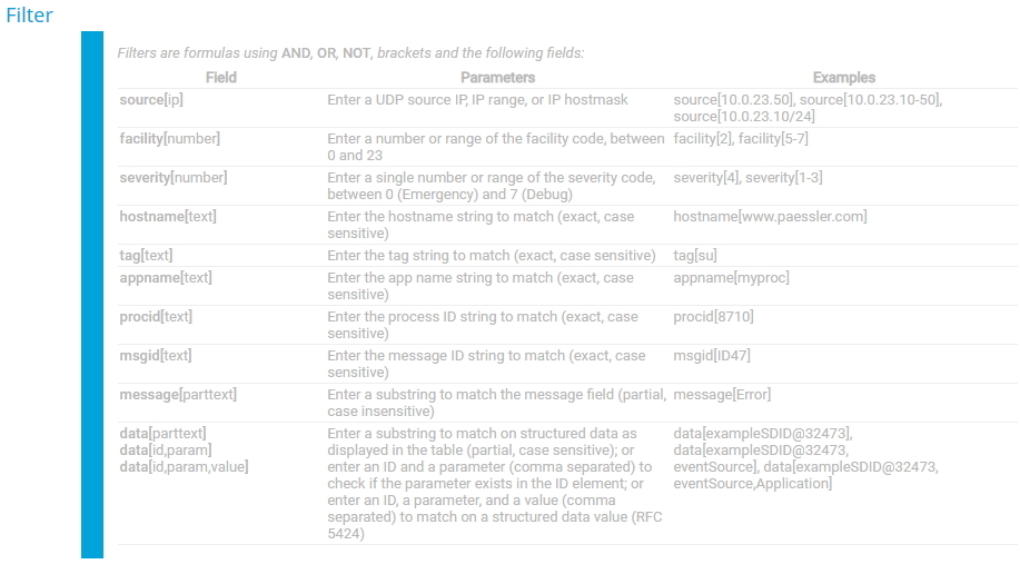 PRTG screenshot filter