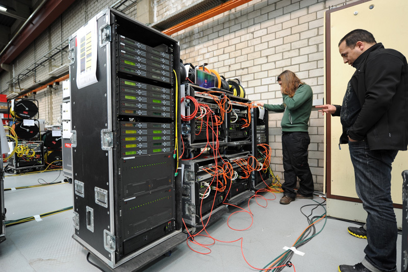 estudio de caso Receptores de Riedel Communications