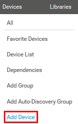 PRTG Screenshot añadir dispositivo