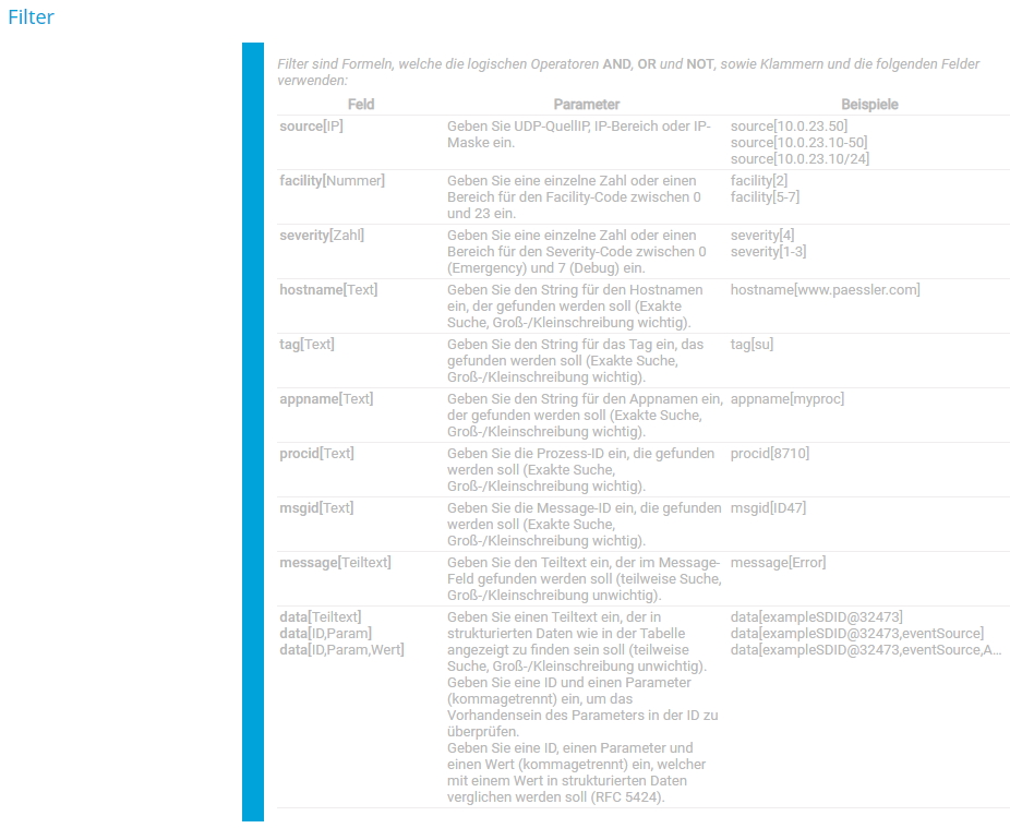 PRTG Bildschirmfoto-Filter