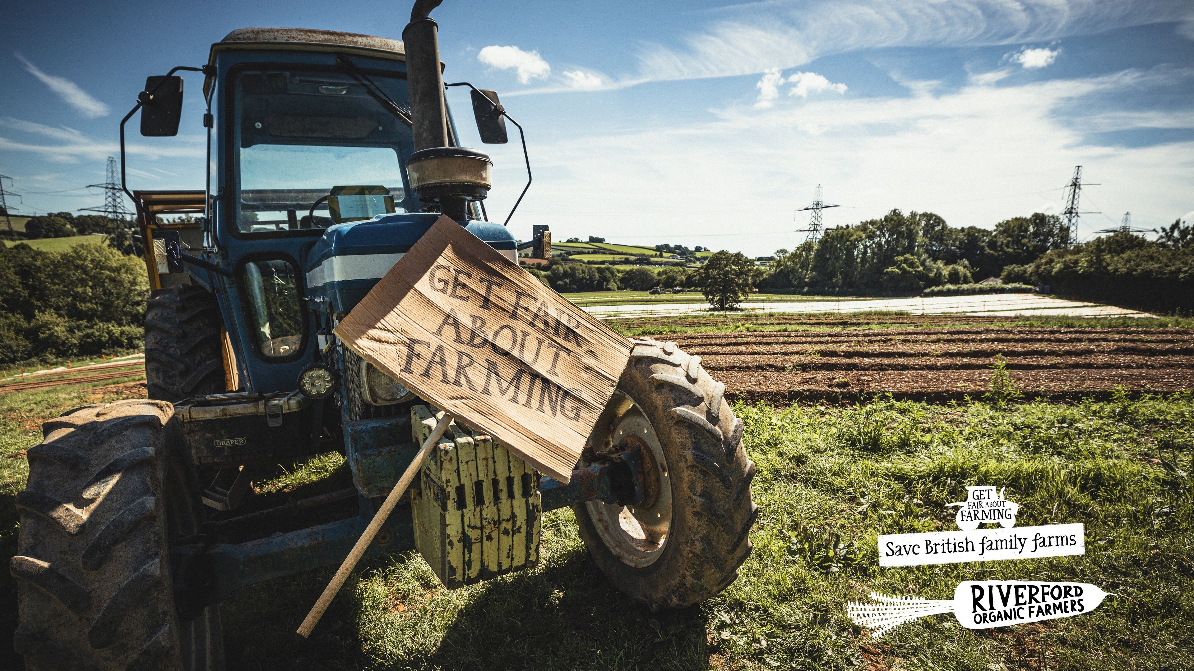 Tenha uma visão justa sobre a agricultura — trator